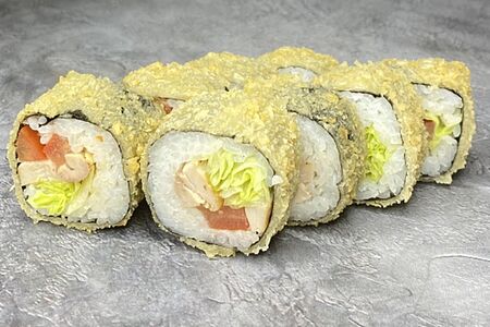 Жареный ролл Цезарь хот