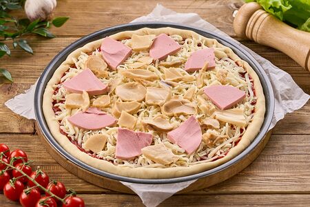 Пицца с грибами замороженная