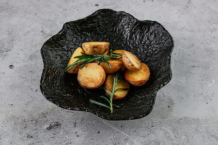 Картофель бейби с грибами