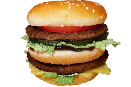 Тройной бургер