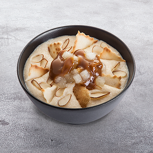 Десерт Гурьевский яблочно-карамельный с орешками