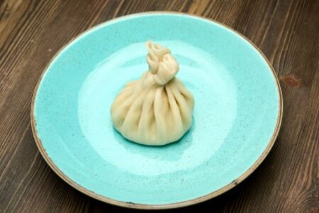 Хинкали с сыром и зеленью