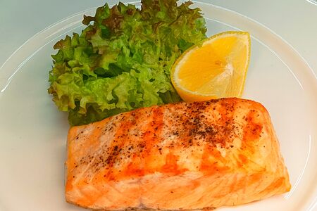 Стейк из филе семги