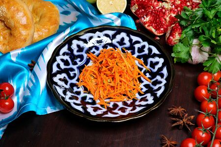 Добавка к плову - Морковь по-корейски