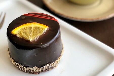 Шоколадно-апельсиновый десерт