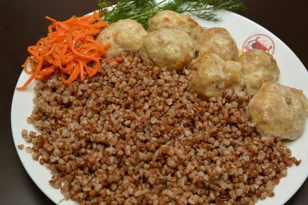 Гречка отварная