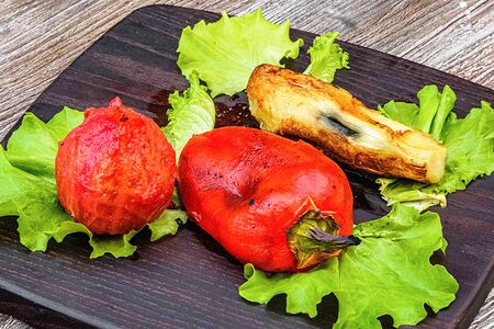 Овощи на мангале