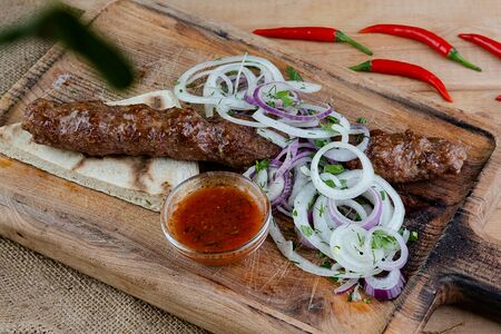 Люля-кебаб из баранины