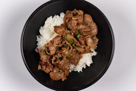 Ланч со свининой