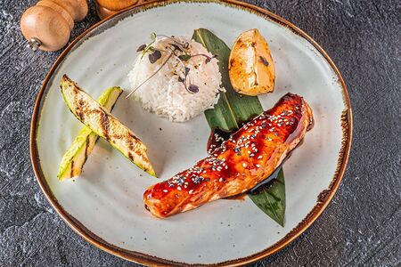 Лосось терияки