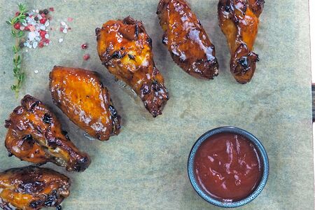 Пикантные крылья Терияки