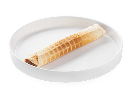 Трубочка с варёной сгущенкой