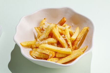 Картофель фри с трюфельным маслом