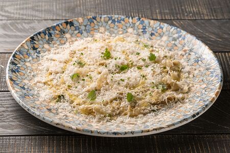 Карпаччо из свежего артишока с пармезаном