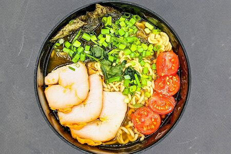 Рамен с курицей