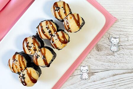 Запеченный мини ролл с тунцом