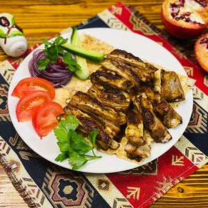 Шашлык из бараньих ребрышек