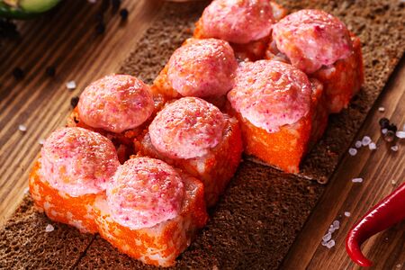 Калифорния яки с креветкой