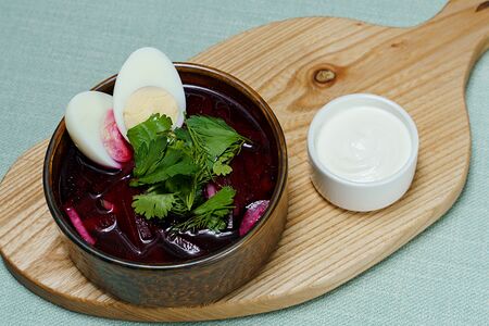 Холодный борщ