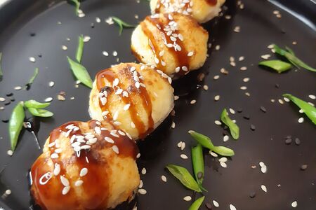 Запеченный с кальмаром