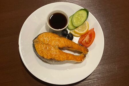 Шашлык из семги