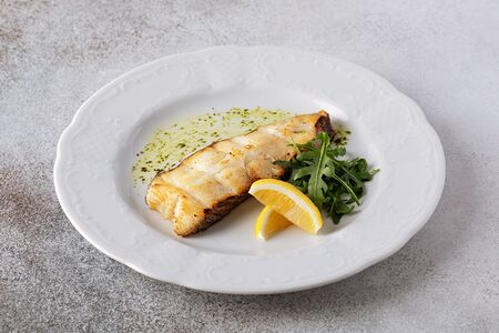 Стейк из палтуса