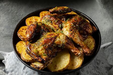 Цыпленок из печи