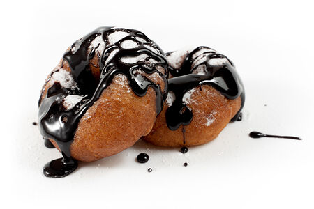 Шоколадный русский пончик