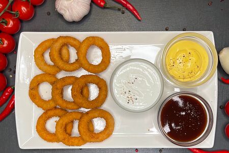 Луковые кольца 9 шт.