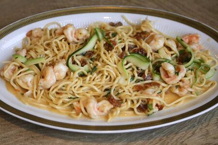 Spaghetti ai gamberi