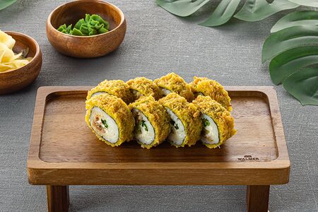 Жареный ролл Сяке терияки