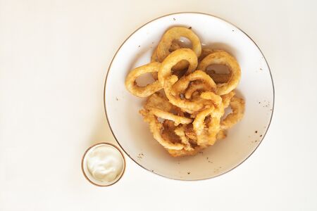 Кальмар в кляре