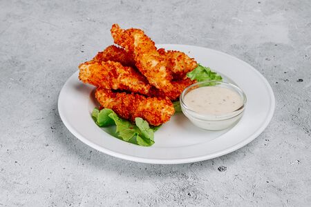 Креветки в кляре