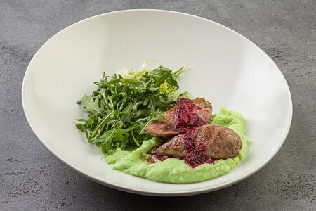 Утиная ножка конфи с пармантье ла-флер