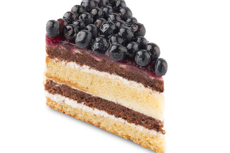 Десерт с голубикой