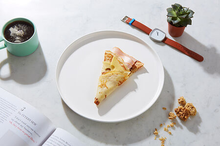 Блин с ветчиной и сыром