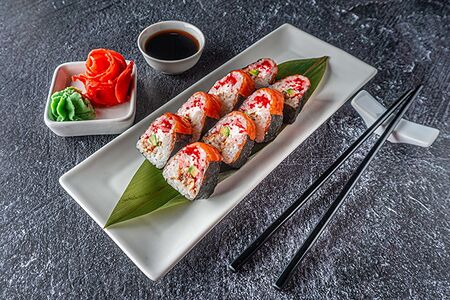 Вулканический ролл 6 шт