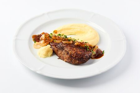 Телячья печень по-венециански