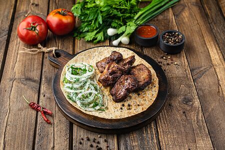 Шашлык из говяжьей вырезки