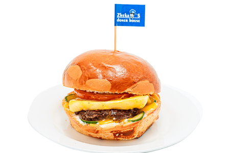 Zhekas Hot angus burger (острый)