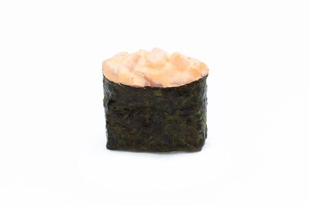 Спайси гункан креветка 