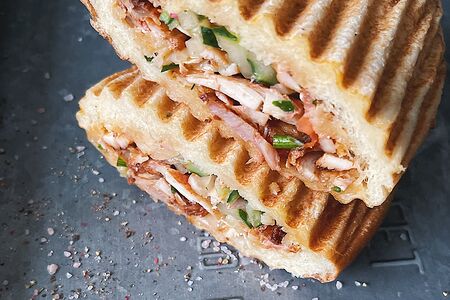 Шаурма в лепешке