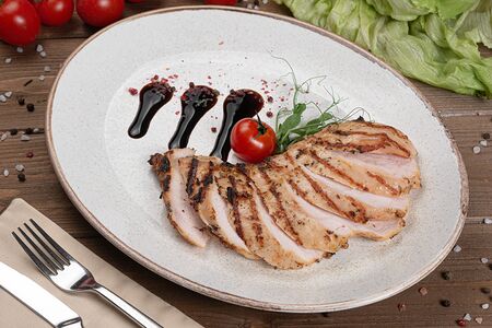Куриная грудка на гриле