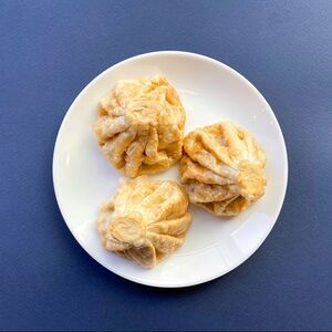 Жареные хинкали с говядиной