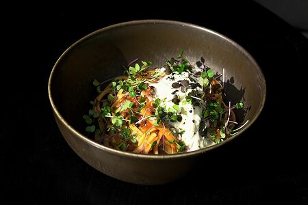 Спагетти Болоньезе с крем-чизом