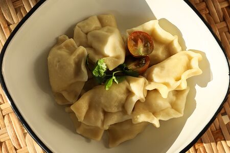 Вареники мясо-капустные, 8 шт