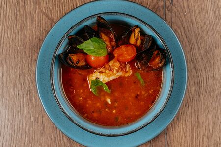 Суп с мидиями