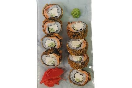 Ролл Темпура с лососем