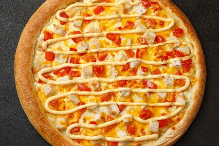 Пицца Сырный Цыпленок Дабл