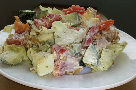 Салат с корейкой